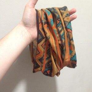 Wide patterned stretch headbands - set of two